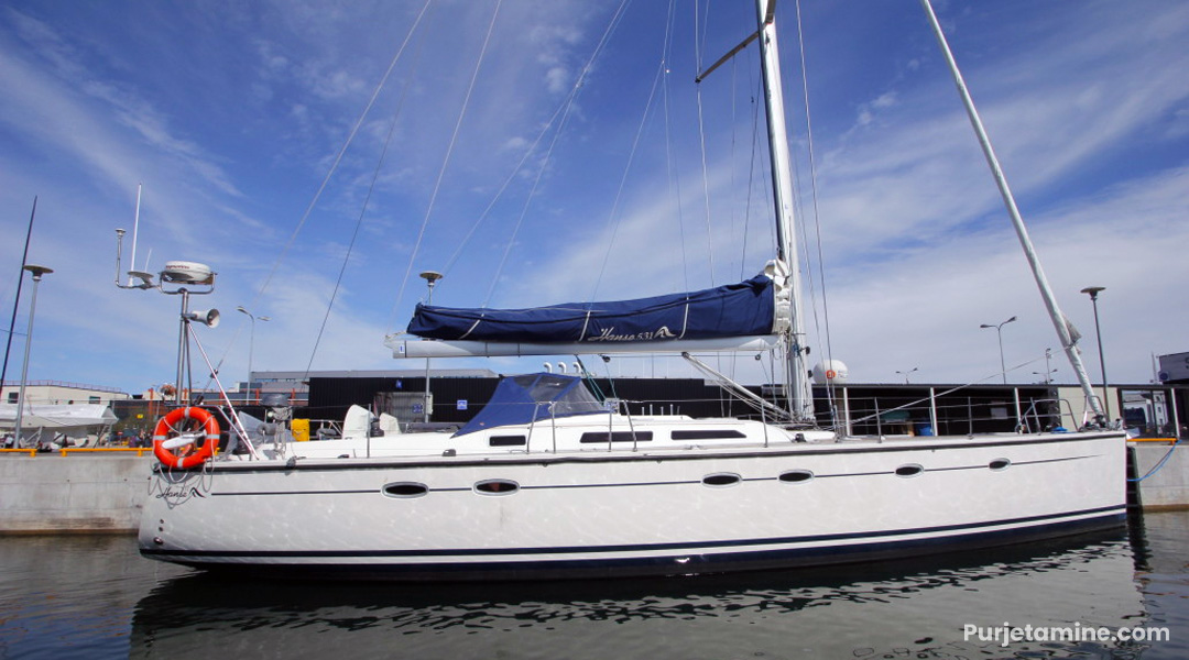 Sailing Estonia on Tallinn Bay