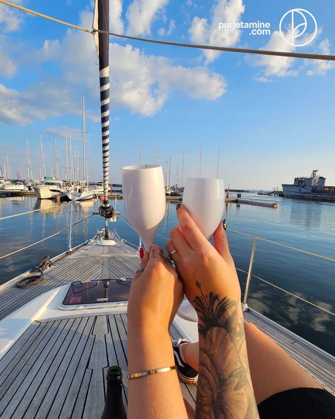 Sailing Estonia on Tallinn Bay